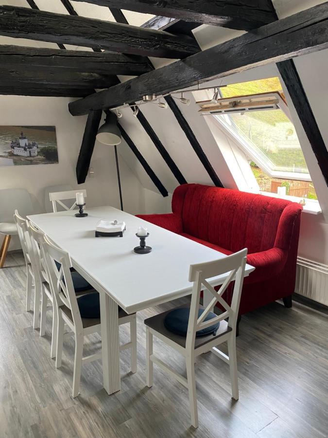 Schöne Ferienwohnung Altes Gebälk Fachwerkhaus Bacharach Exterior foto